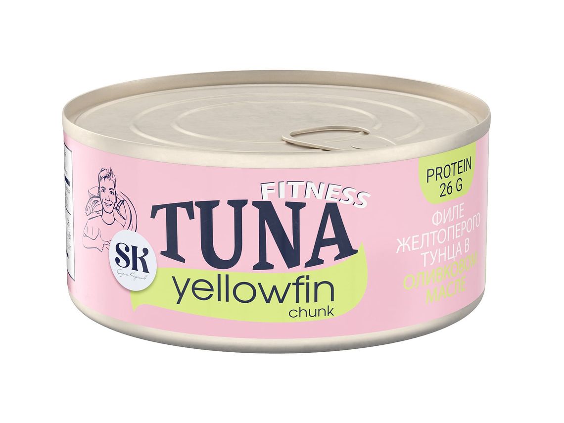 Тунец Yellowfin филе в оливковом масле