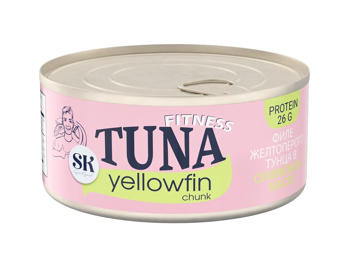 Тунец Yellowfin филе в оливковом масле