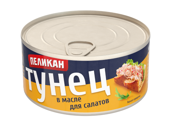 Тунец в масле для салатов